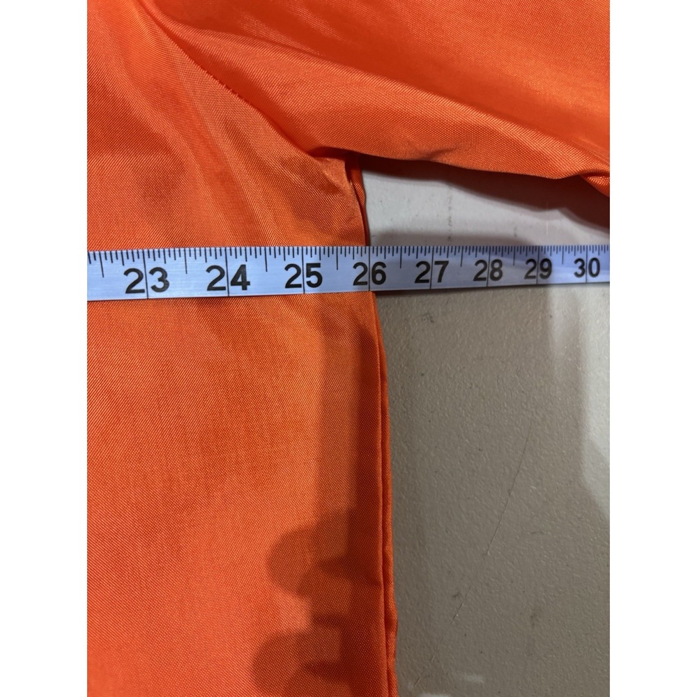 TCR‎ Orange Windbreaker Jacket L - Picture 5 of 6